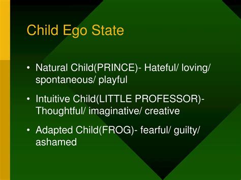 the child ego state summers e tudor